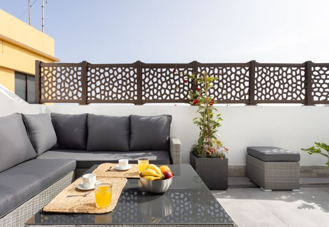 Apartamento em Puerto de la Cruz - OkStay Penthouse Bencomo mit Strandblick Apartamento em Puerto de la Cruz - OkStay Penthouse Bencomo mit Strandblick